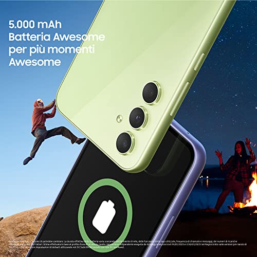 SAMSUNG Galaxy A54 5G SM-A546B/DS Dual Hybrid SIM Exyonos 1380 Android Smartphone, 6.4 Inch Dynamic AMOLED Display, 5000 mAh Battery, 256GB/8 GB EU/UK Model International Version