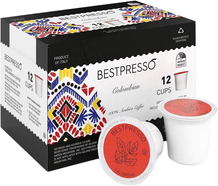 Keurig K-Supreme Plus Coffee Maker Single Serve K-Cup Pod Coffee Brewer with Cleaning Cups, Tumbler and Colombian Roast Bundle (4 Items)