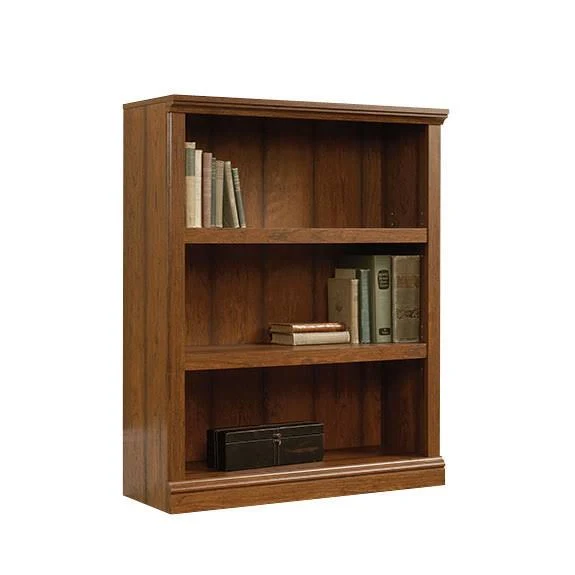 Sauder Select 3-Shelf Bookcase | Washington Cherry