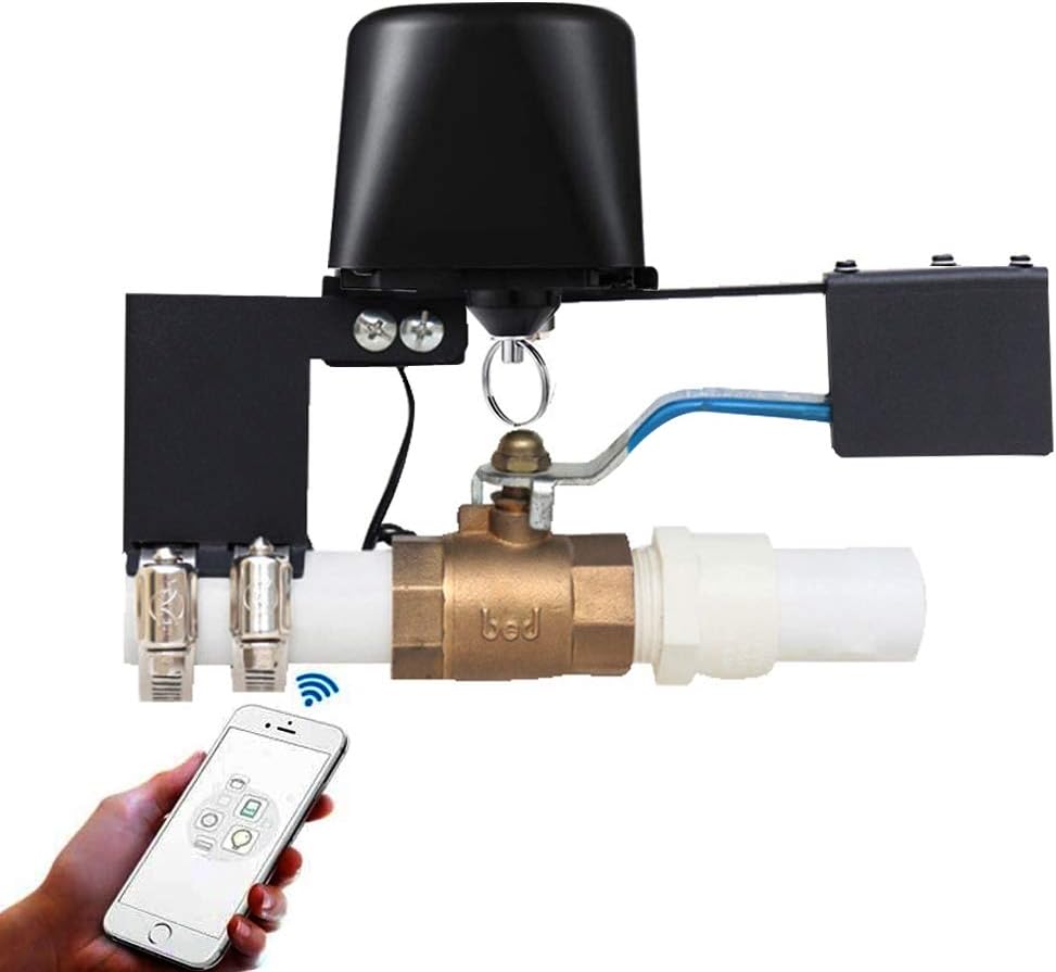 Owfeel WIFI Smart Valve WIFI Control Water Valve Compatible With Alexa, Google and Application Program iOS/Android