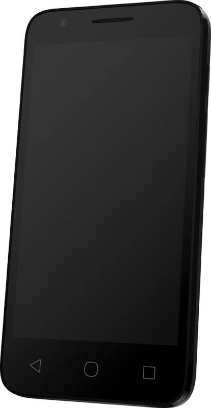 Virgin Mobile Alcatel Dawn Prepaid Smartphone, Black