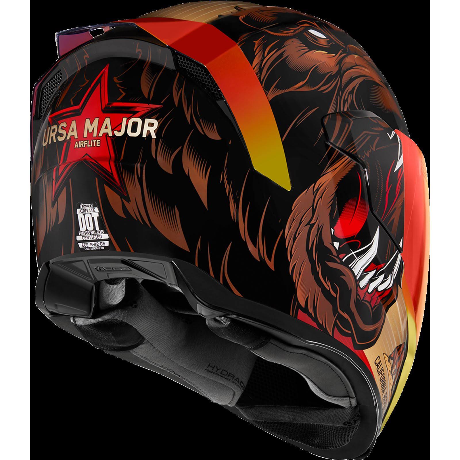 Icon Airflite Helmet - Ursa Major Xs Gold