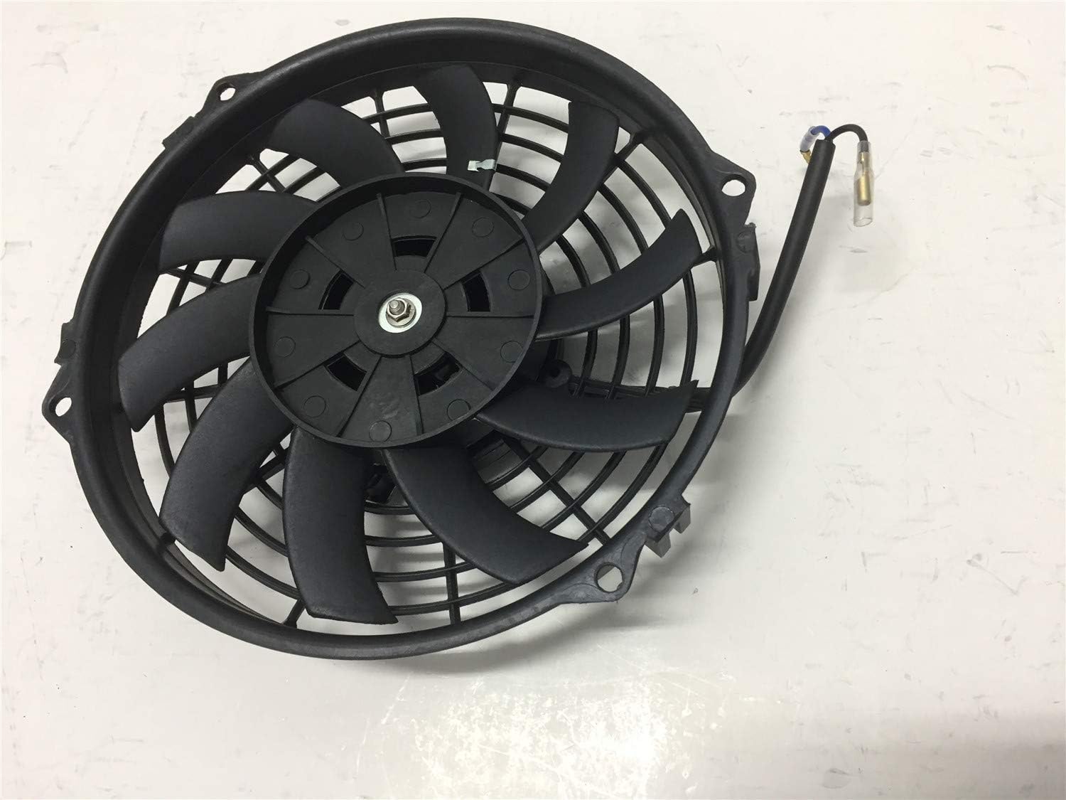 Radiator Cooling Fans Universal Pull Push Slim Electric Fan with Mounting Kit (9 inch) Pack of 2
