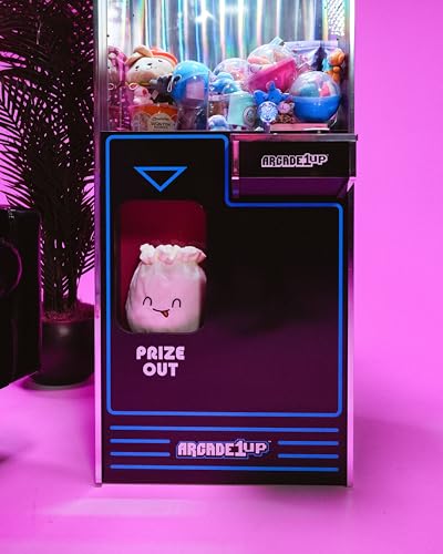 Arcade1Up Full-Size Claw Machine - Light-Up Marquee, Customizable - Perfect for Stuffed Animals, Plushies, Toys - Ultimate Arcade Game Room & Party Entertainment