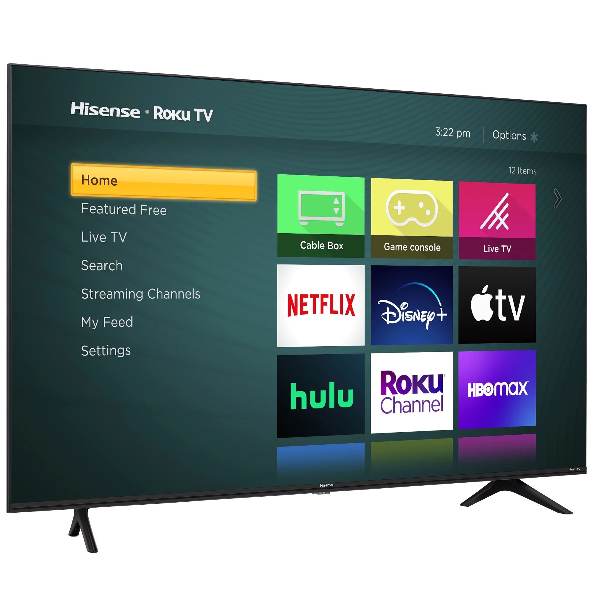 Hisense 58 Class 4K UHD LED LCD Roku Smart TV HDR R6 Series 58R6E3