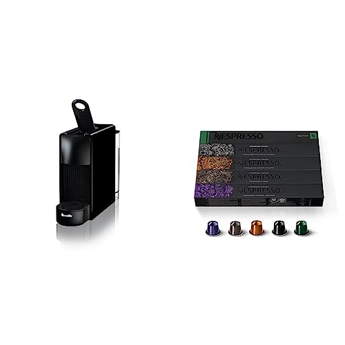 Nespresso Essenza Mini Espresso Machine by Breville, Piano Black