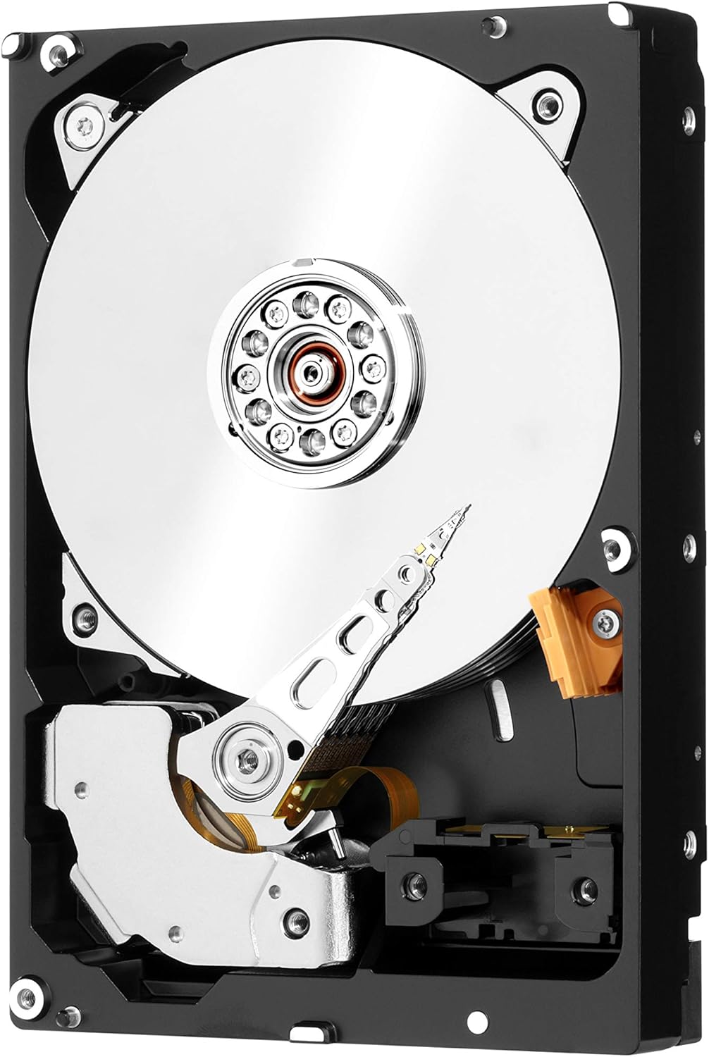 Western Digital 12TB WD Red Pro NAS Internal Hard Drive HDD - 7200 RPM, SATA 6 Gb/s, CMR, 256 MB Cache, 3.5 - WD121KFBX