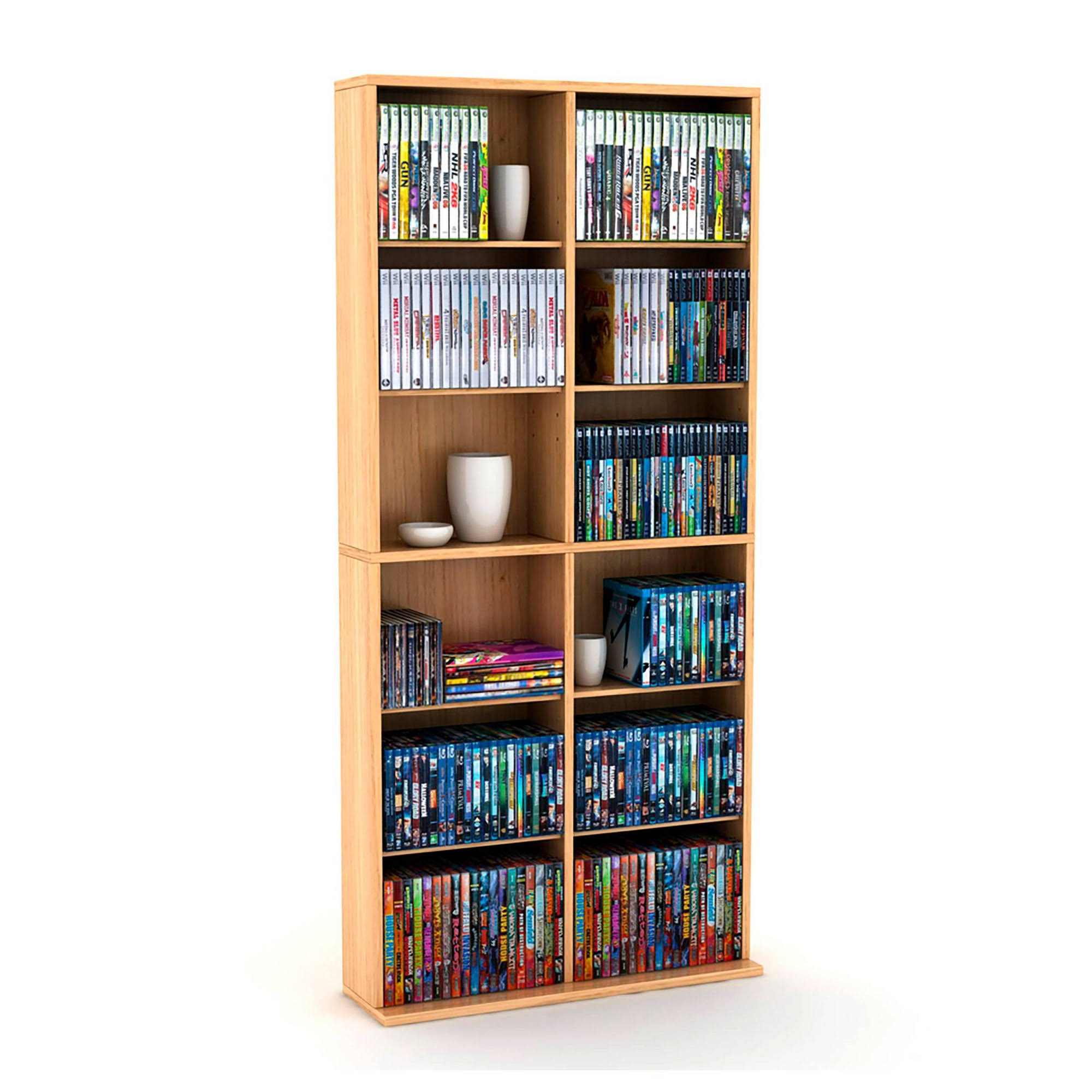Atlantic Inc Oskar Media Cabinet, Maple