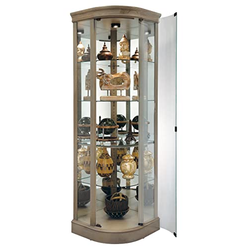 Howard Miller Heckman Corner Curio Cabinet 547-243