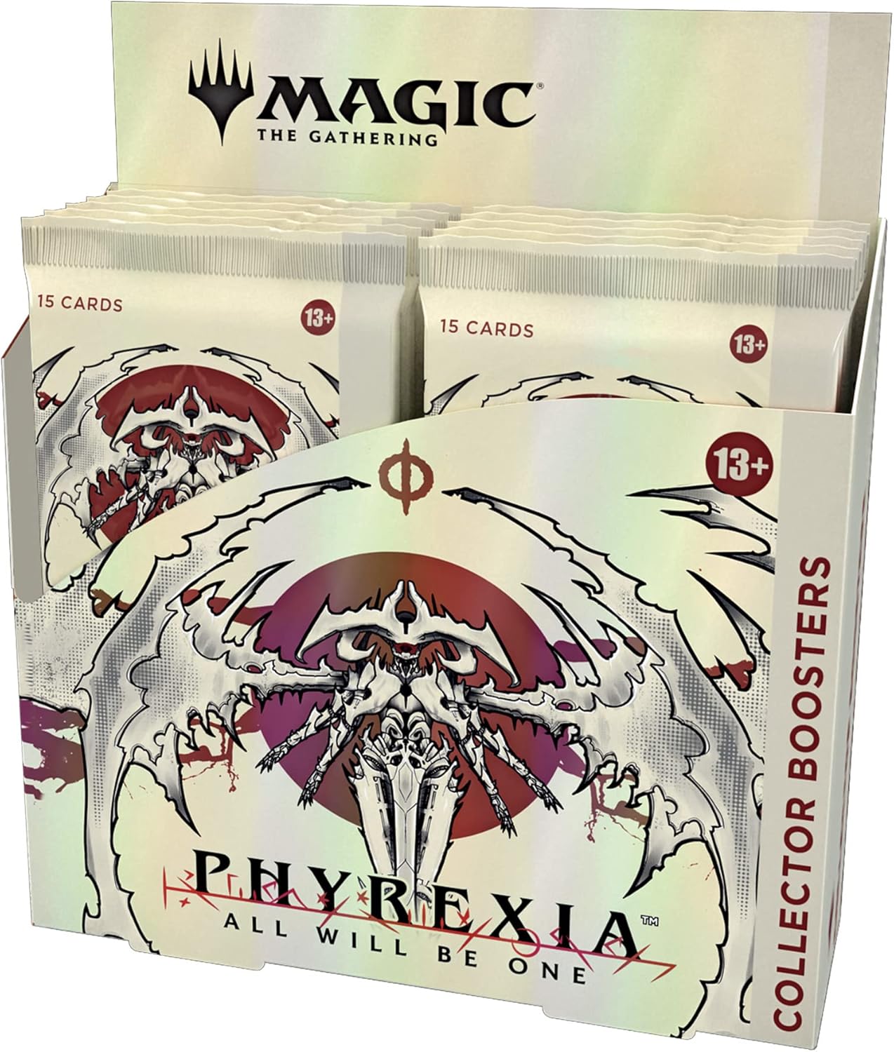 Magic The Gathering Phyrexia: All Will Be One Collector Booster Box | 12 Packs (180 Magic Cards) (Packaging May Vary)