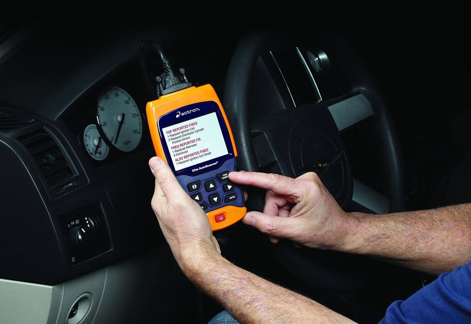 Actron CP9690 Trilingual OBD I/OBD II Elite Autoscanner Pro Kit with Color Screen