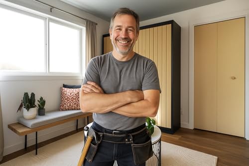 Queen Size DIY Murphy Bed Hardware Kit – Vertical Wall Bed for Space-Saving - Budget-Friendly DIY Setup -Made in USA -Hide Away Design with Murphy Bed Queen Hardware - Bed Lift Mechanism - Pull Down
