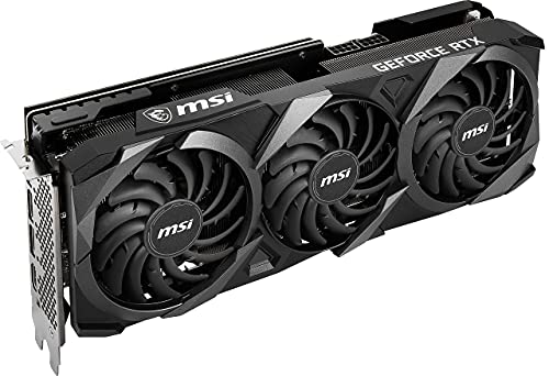 MSI Gaming GeForce RTX 3080 Ti Gaming X Trio 12G Computer Gaming Graphics Card 12GB GDRR6X 320-Bit HDMI/DP Nvlink Torx Fan 3 Ampere Architecture OC, NVIDIA GPU Video Cards for Gaming PC (Renewed)