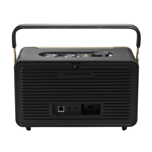 JBL Authentics 200 - Wireless Home Speaker, Built in Wi-Fi, Bluetooth and Voice Assistants, & Authentics 300 - Wireless Home Speaker, Music Streaming Services via Built-in Wi-Fi