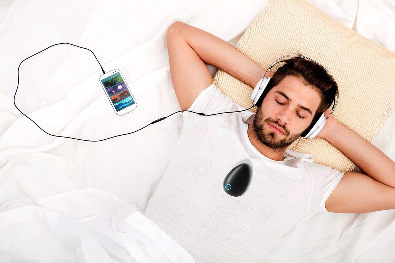 Sensate Relaxation Device - Immediate Calm and Long Term Stress Resilience - Patented Infrasonic Resonance Technology