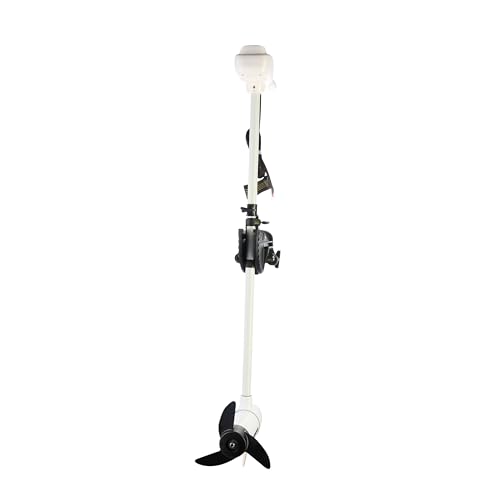 Newport L-Series 62lb Thrust Transom Mounted Saltwater Electric Trolling Motor w/LED Battery Indicator (40" Shaft)