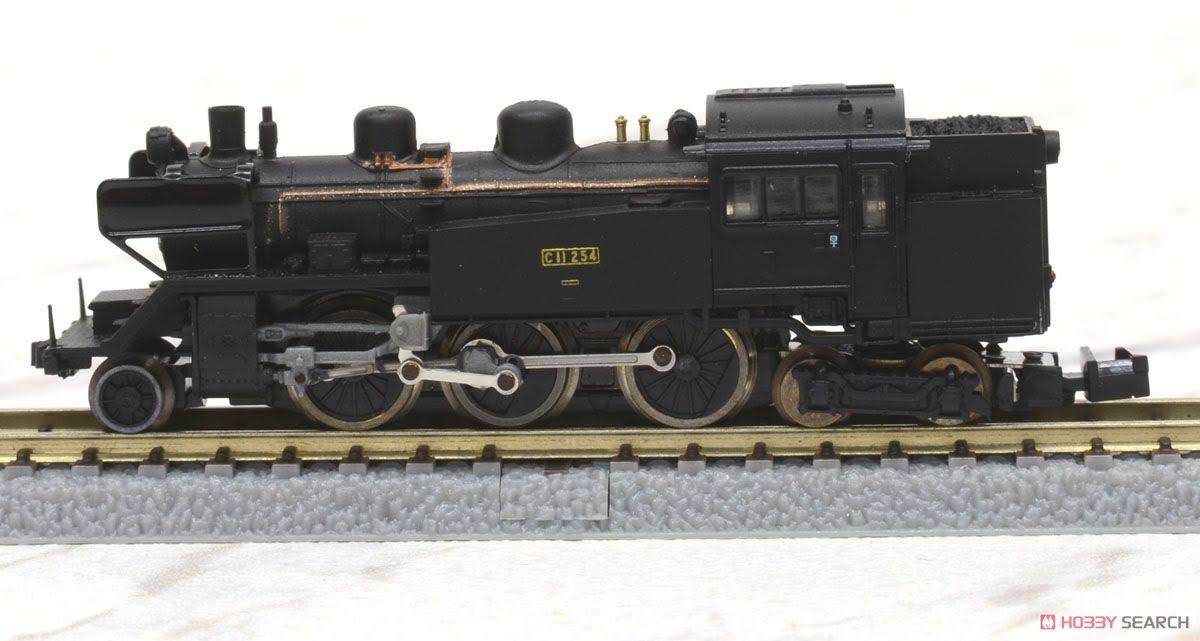 Rokuhan T019-6 Z Scale Steam Locomotive Type C11 Number 254 Montetsu