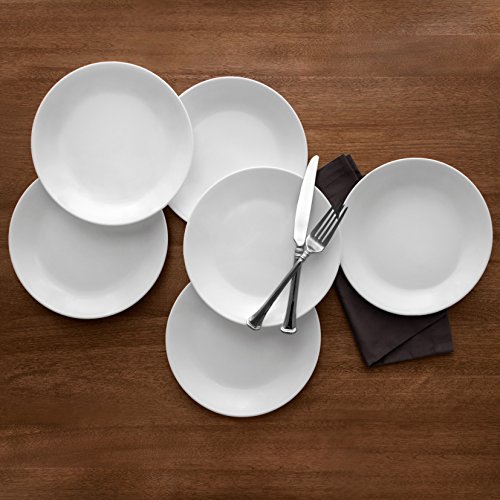Corelle Vitrelle 18-Piece Dinnerware Sets, Service for 6, Triple Layer Chip Resistant Glass Plates & Bowls, Portofino & Wildflower