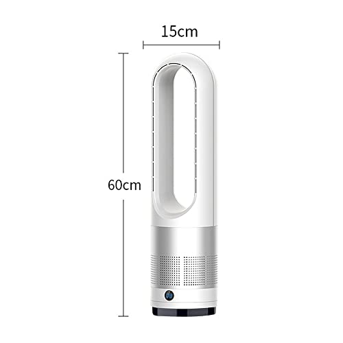 YALIYA Fan Bladeless Electric 18 Inch Home Table Shaking Head Air Cooler Floor Air Purification Fan