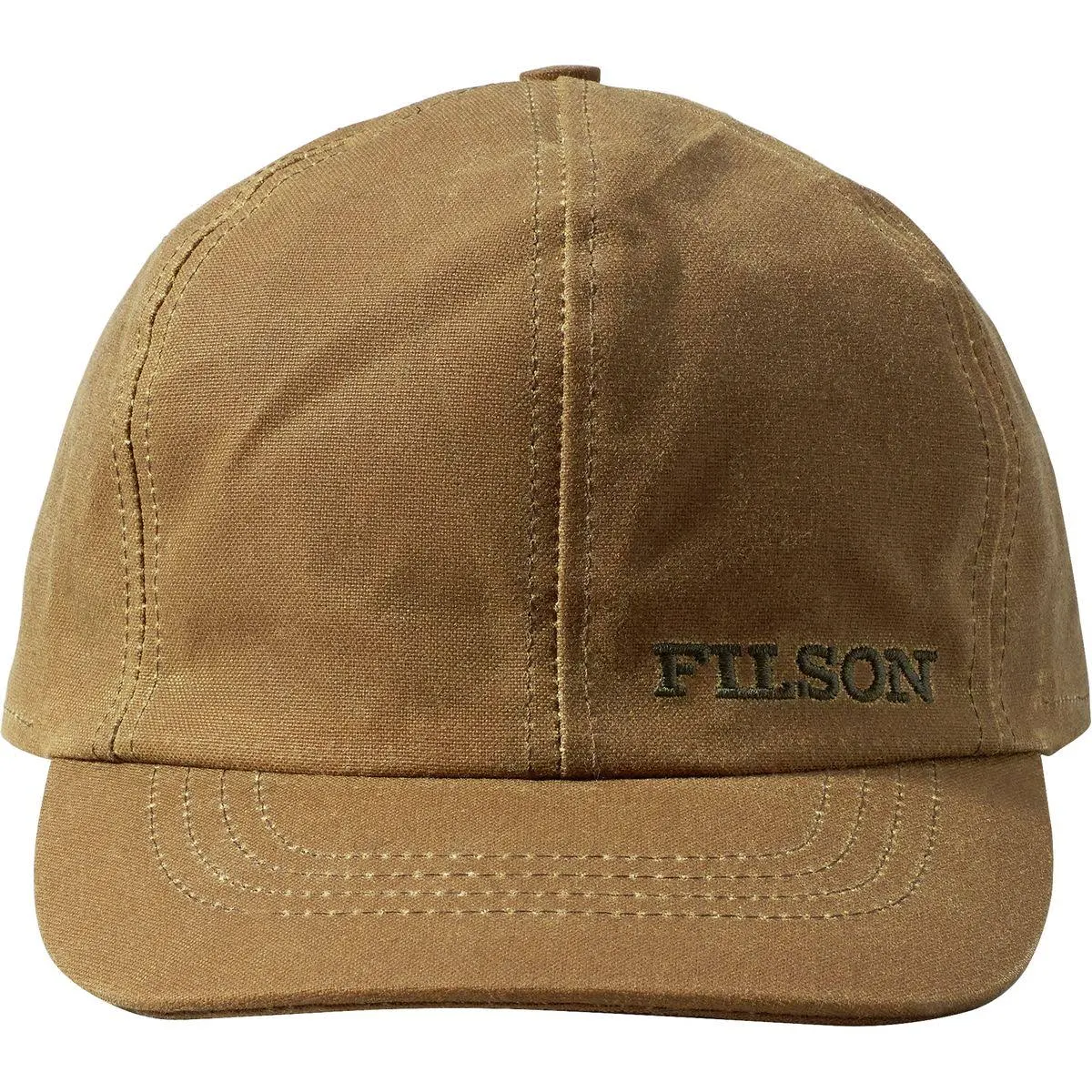 Filson Insulated Tin Cloth Cap - Dark Tan