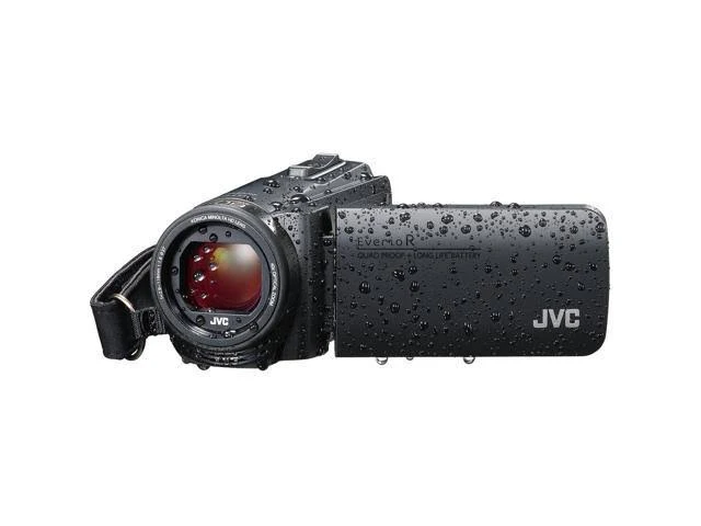 JVC Everio GZ-R460BUS Quad Proof HD Camcorder with 40X Optical Zoom (Black)