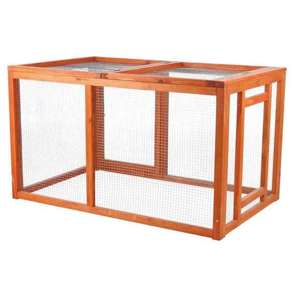 iclbc Large Metal Chicken Coop Walk-in Poultry Cage Chicken Run Pen Dog Kennel Duck House with Waterproof and Anti-Ultraviolet Cover for Outdoor Farm - Pet Supplies online store