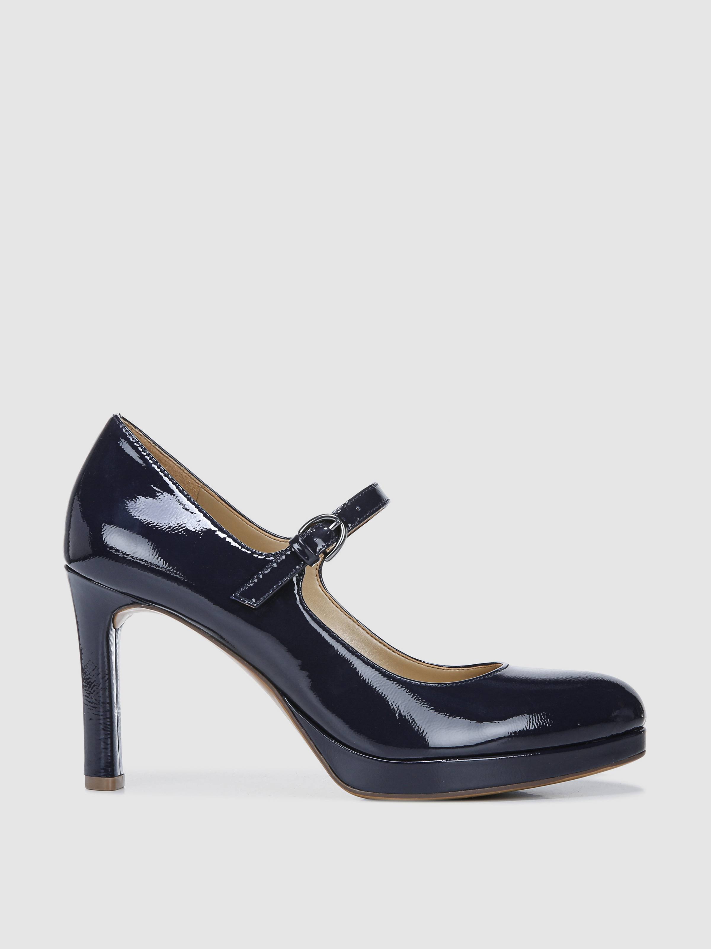 Naturalizer Talissa Mary Janes - Navy Patent