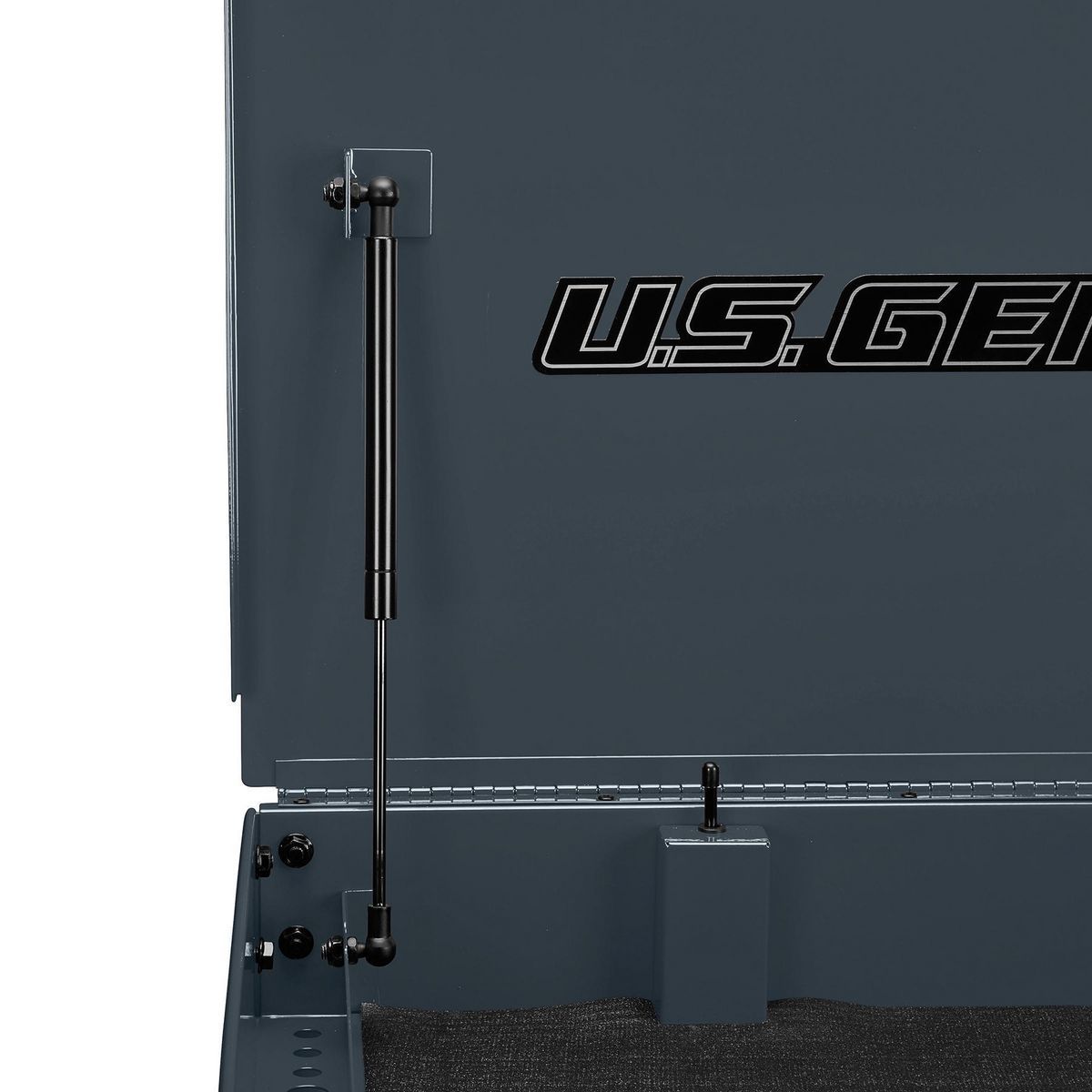 U.S. GENERAL 30 in., 4-Drawer Tech Cart, Red