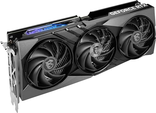 MSI GeForce RTX 4070 Super 12G Ventus 3X OC Gaming Video Card - 12GB GDDR6X, PCI Express Gen 4, 192-bit, 3X DP v 1.4a, HDMI 2.1a (Supports 4K & 8K HDR)