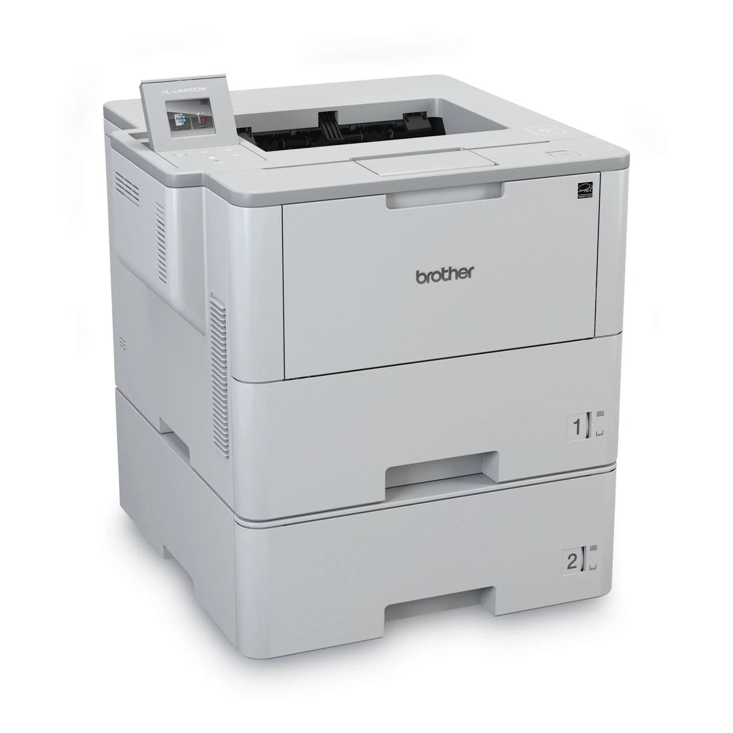 Brother HL-L6400DWT Business Laser Printer with Dual Trays for Mid-Size Workgroups HLL6400DWT
