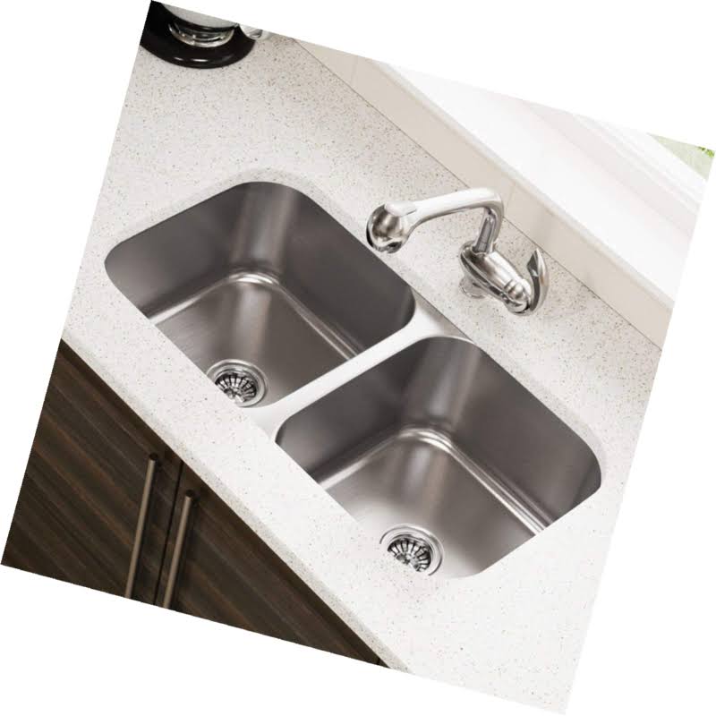 Mr Direct 3218A Undermount Stainless Steel Kitchen Sink