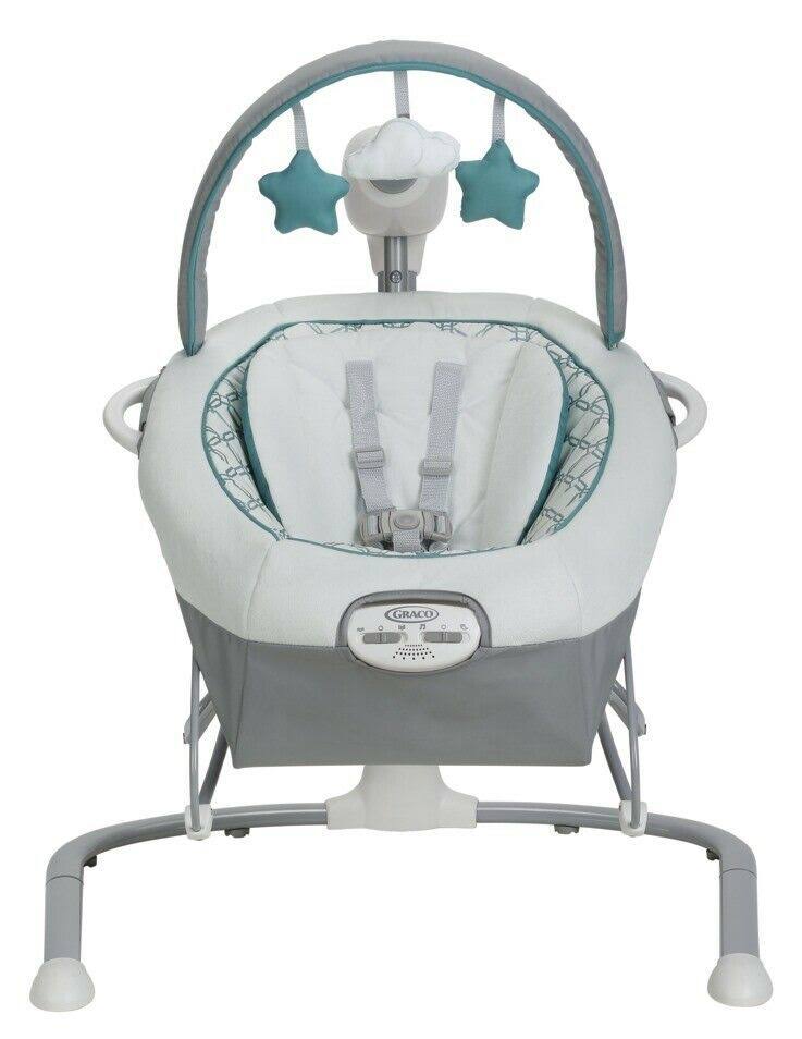 Graco Duet Sway LX Baby Swing with Portable Bouncer Camila