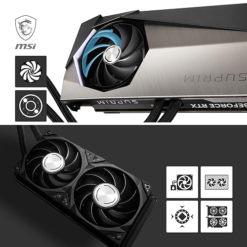 MSI NVIDIA GeForce RTX 4090 Suprim X 24GB GDDR6X Graphics Card