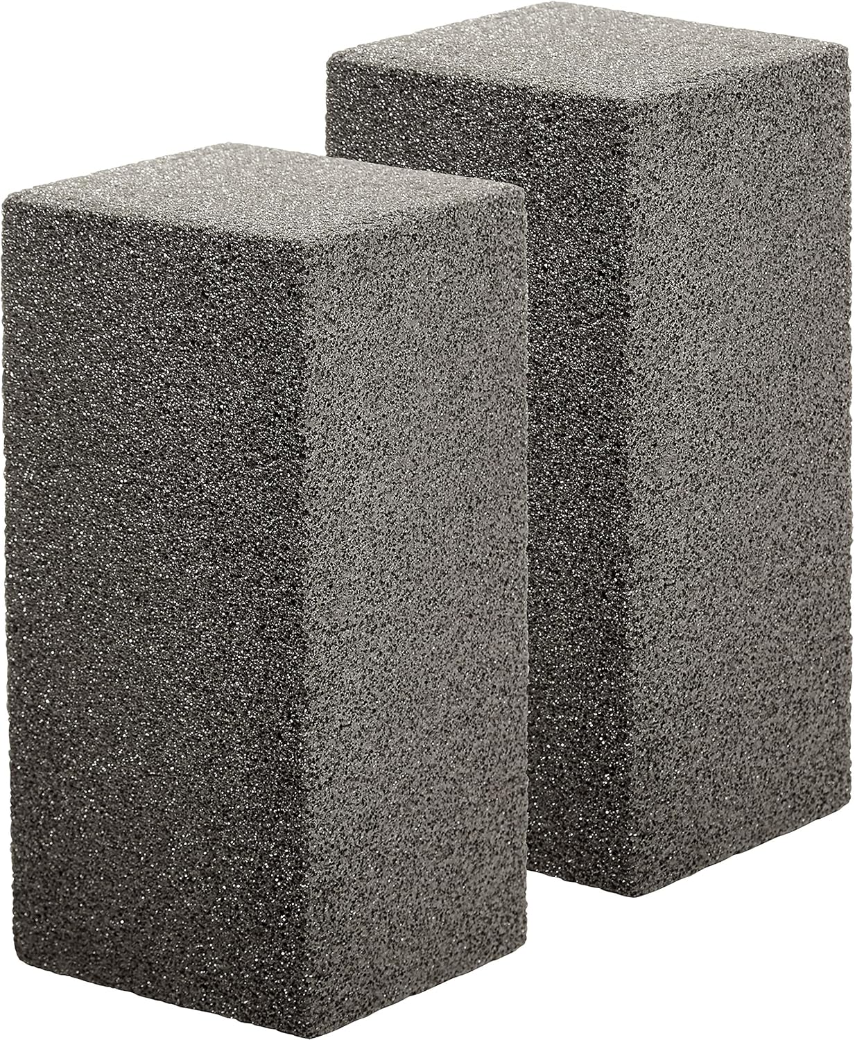 Non Toxic, Restaurant Grade Grill Cleaning Brick 4 Pack. Reusable, Non Scratch Pumice Stone Bricks for Smokers, Flat Top Grills, BBQ Grates, Flattops and Cast Iron. Best Griddle Cleaner Tool Block.