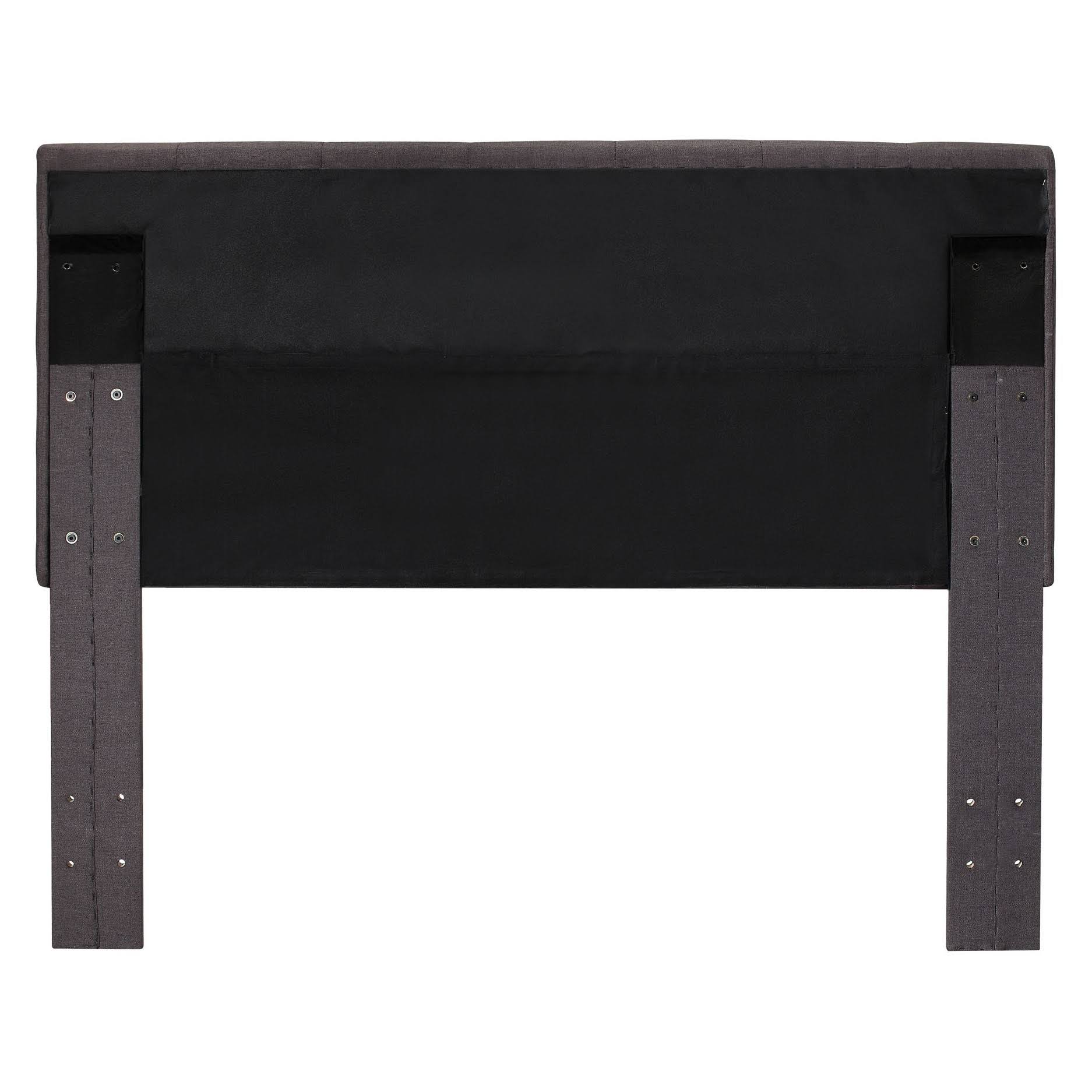 Tina Adult Upholstered Full/Queen Headboard Gray - miBasics