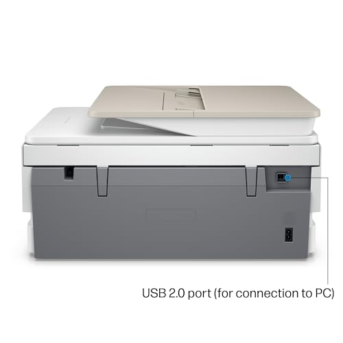 HP ENVY Inspire 7955e Wireless Color Inkjet Printer, Print, scan, copy, Easy setup, Mobile printing, Best-for home, 3 month Instant Ink trial included, White