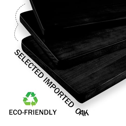 Triangle Coffee Table Glass Coffee Table for Living Room Clear Glass Coffee Table with Solid Wood Base Mid Century Modern Coffee Table for Small Spaces (Black-Transparent, 35.8in)
