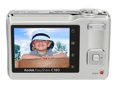 Kodak EasyShare Camera, Digital, C180, Silver