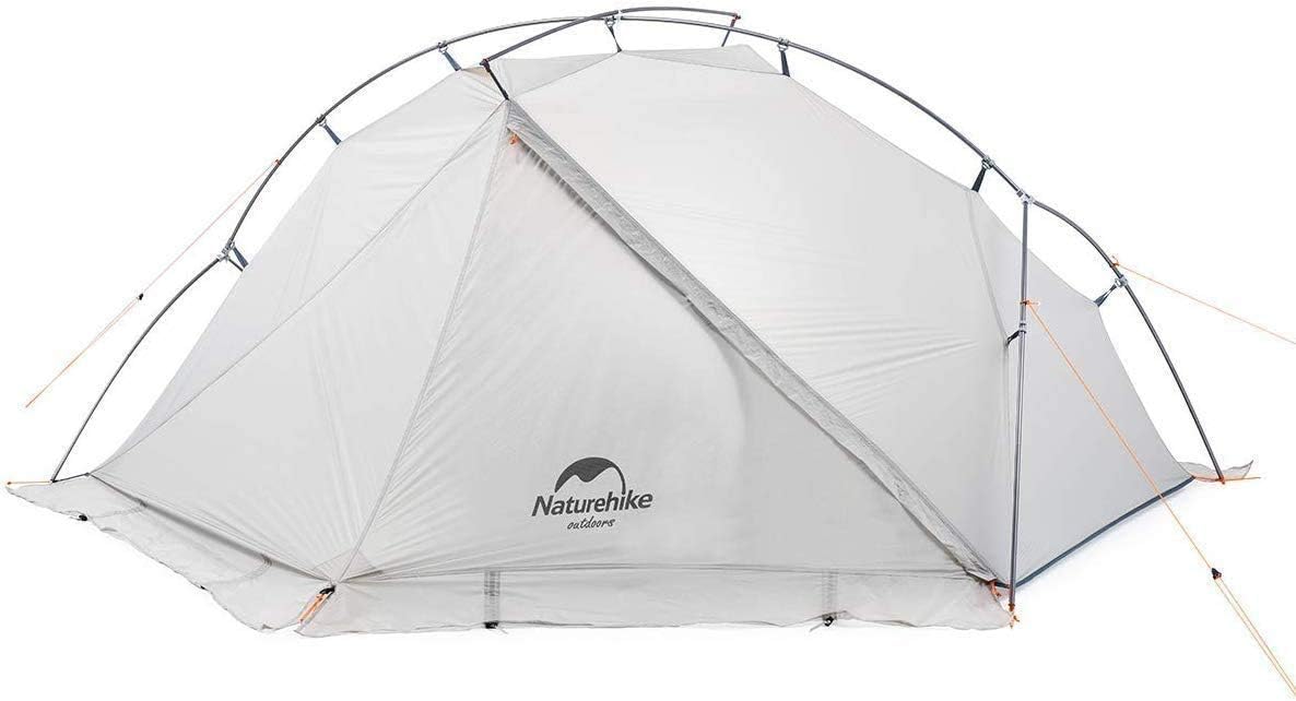Naturehike VIK 1/2 Person Ultralight 3 Season Backpacking Tents with Footprint - 15D Lightest Portable Tent for Camping Hiking with Carry Bag