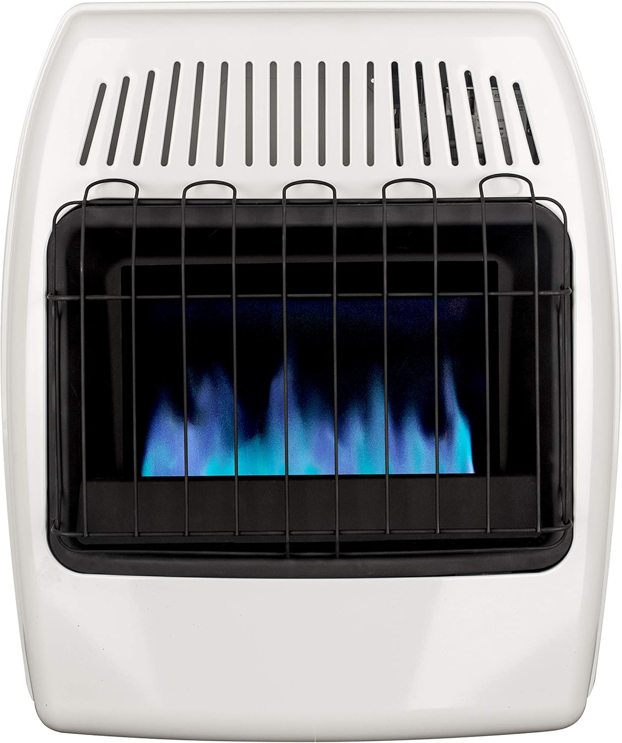 Dyna-Glo 20,000 BTU Natural Gas Blue Flame Vent Free Wall Heater, White