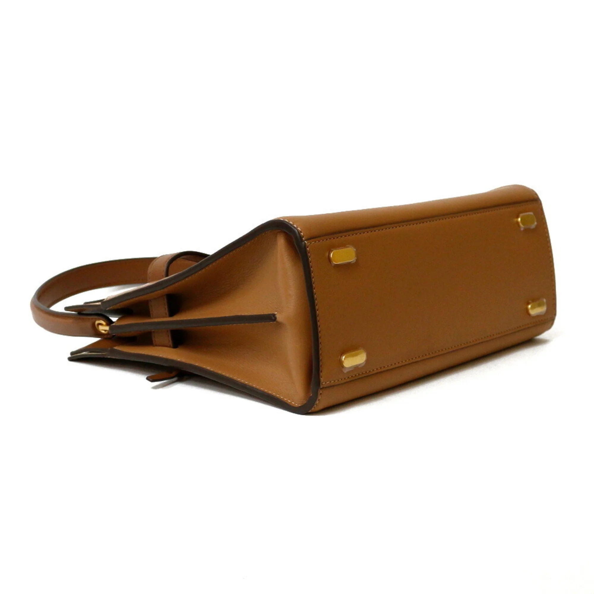 Pre-Owned Tory Burch Shoulder Bag Leather Brown Women's (Good)