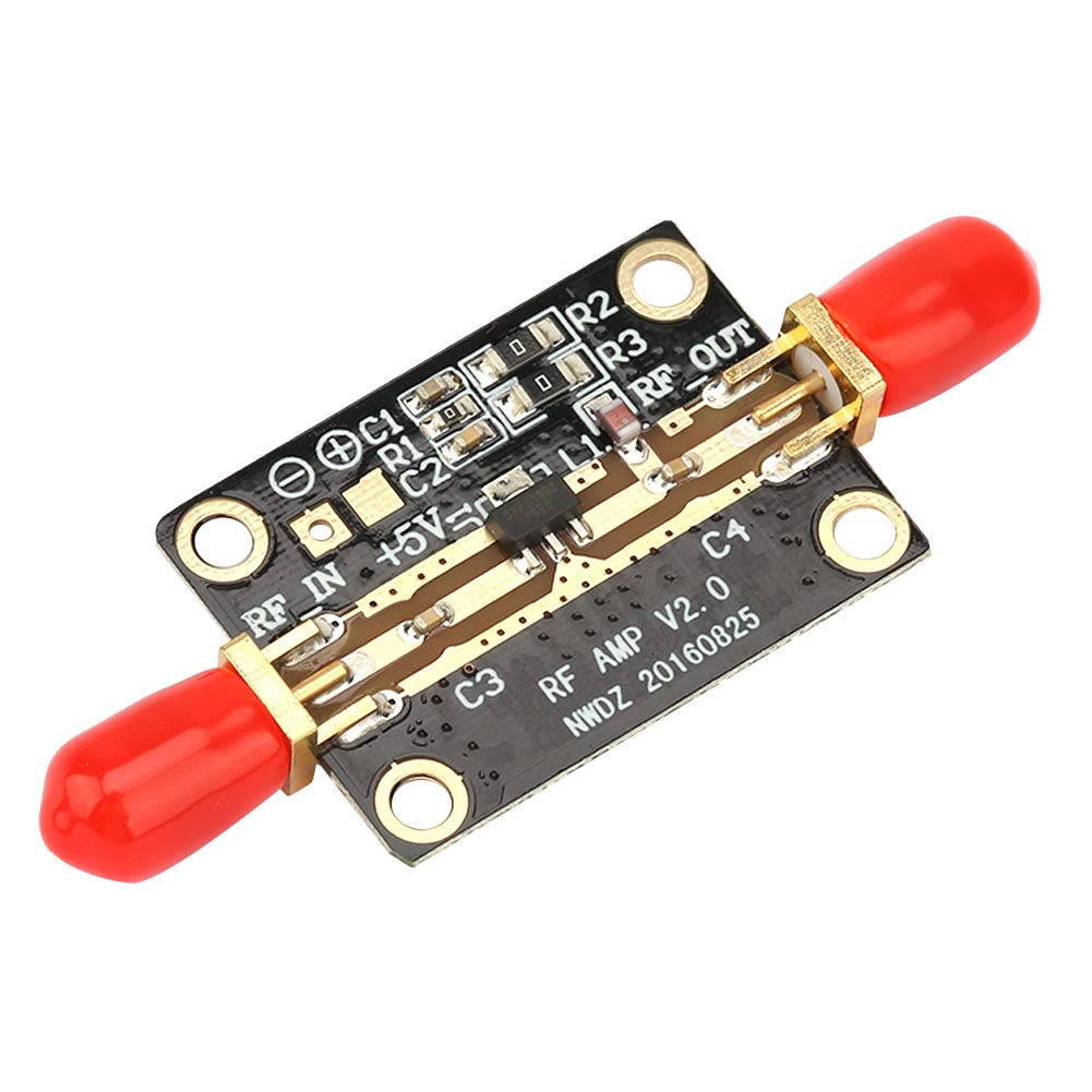 Low Noise Premium Ultra Bandwidth Amplifier LNA 0.05-4GHz NF=0.6dB RF FM HF VHF UHF WideBand Non Reflective Design Frequency Capability Ham Radio with High Isolation RF Amplifier