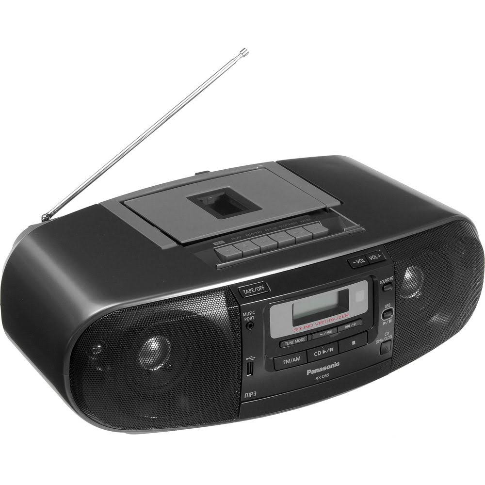 Panasonic RX-D55 CD Radio Cassette Recorder