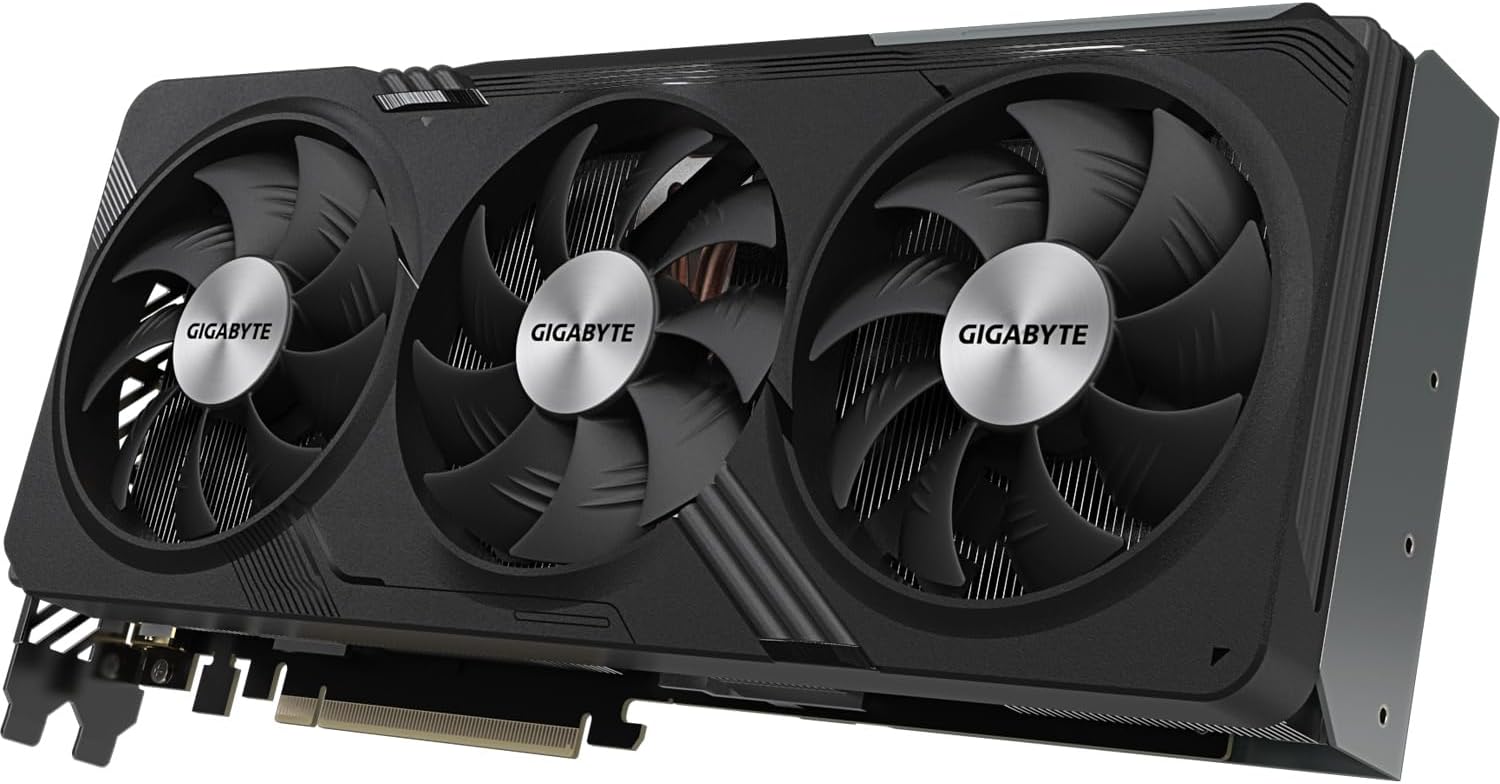 Gigabyte Radeon RX 7700 XT GAMING OC 12GB Graphics Card - 12GB GDDR6 192-bit, Windforce cooling system, Metal back plate, DP 2.1, HDMI 2.1, AMD RDNA 3 architecture, GV-R77XTGAMING OC-12GD