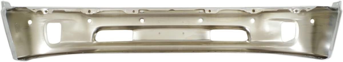 BUMPERS THAT DELIVER - Chrome, Steel Front Bumper Face Bar for 2014-2018 RAM 1500 Pickup w/Park Assist & Fog 14-18, CH1002402