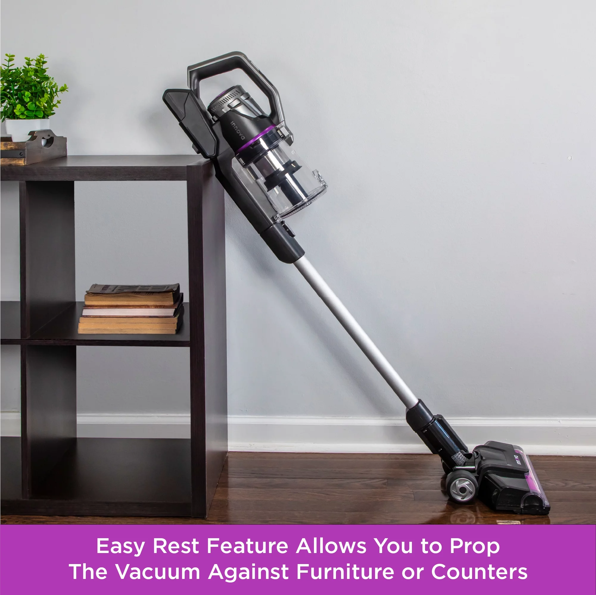 Innova by Eureka Cordless Stick Multi-Surface Vacuum with Whirlwind® Anti-Tangle Brushroll, NEC700
