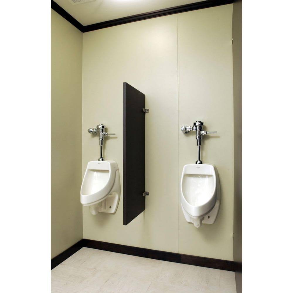 KOHLER K-5024-T-0 Darfield Washdown Wall-Mount 1/2 GPF Urinal with Top Spud and Bottom Outletfor Exposed P-Trap - White