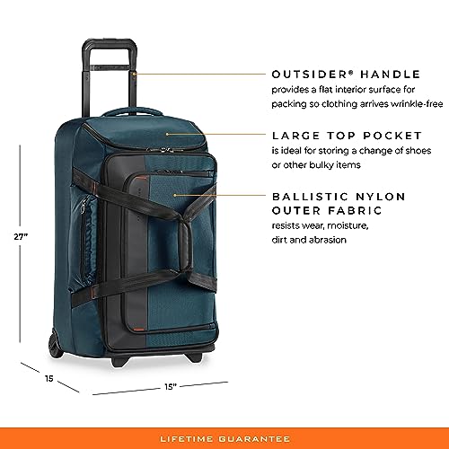 Briggs & Riley Travel Duffel Bag - Weekender & Overnight Luggage for Women & Men, Softside Bag - ZDX Collection