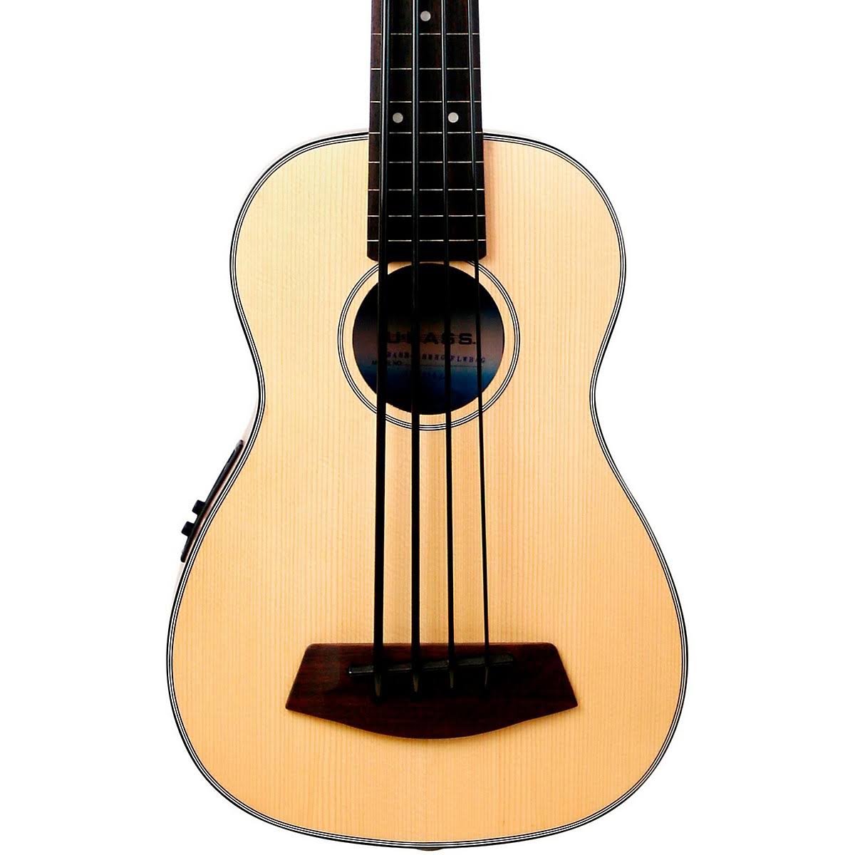Kala Fretless Solid Spruce Mahogany U-Bass Ukulele