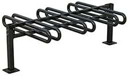 Bike Rack, 6 Bike, Galvanized